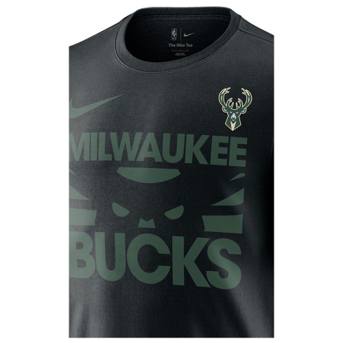 Nike Ανδρική κοντομάνικη μπλούζα Milwaukee Bucks Courtside Allegiance Tee